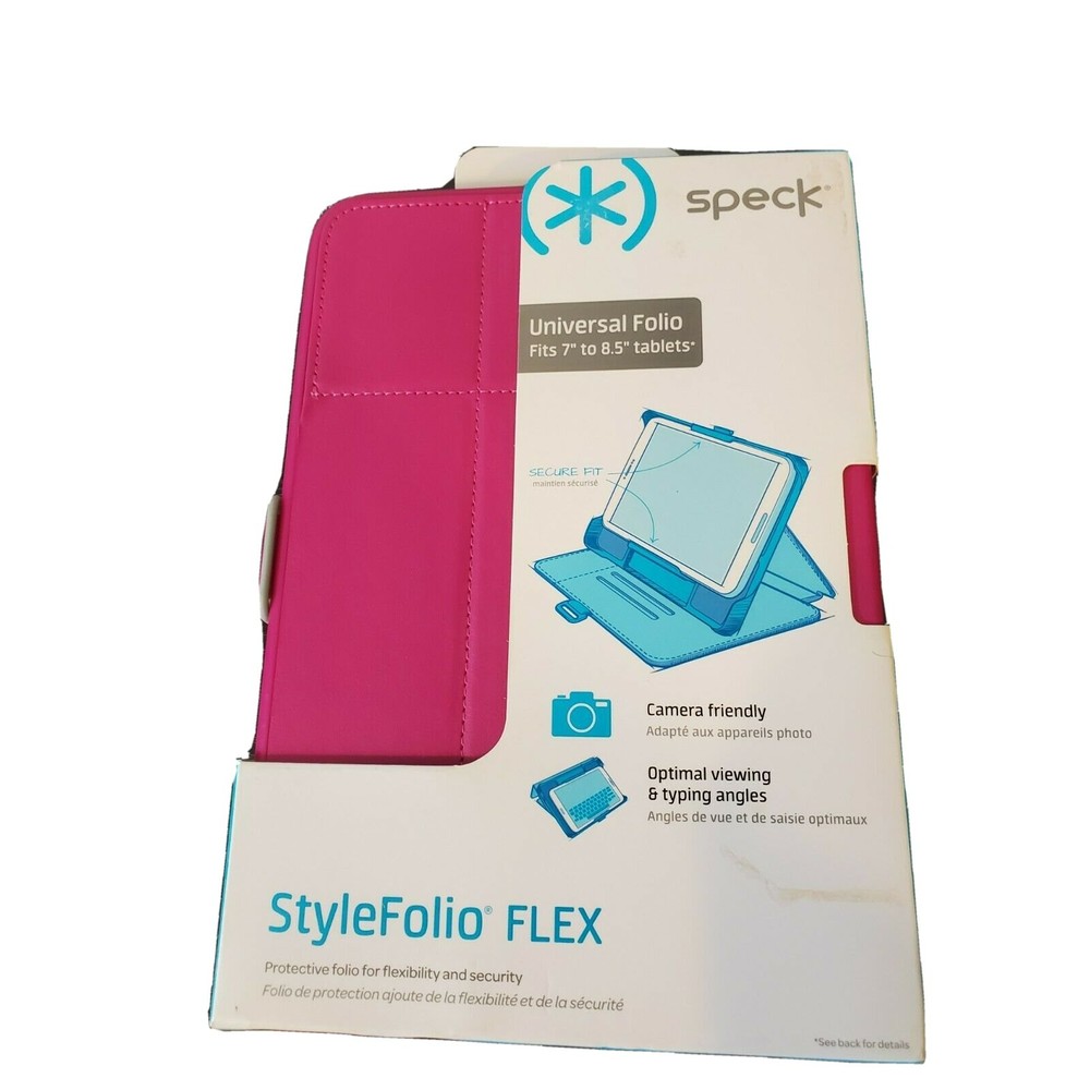 Speck StyleFolio FLEX Universal Folio Case for 7" to 8.5" Tablets /Camera Comp